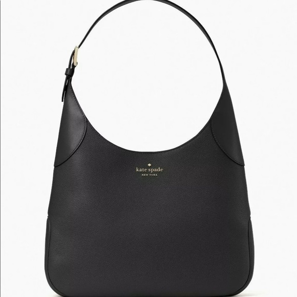kate spade Handbags - Kate Spade Aster Black Leather Shoulder Bag WKR00567 NWT
